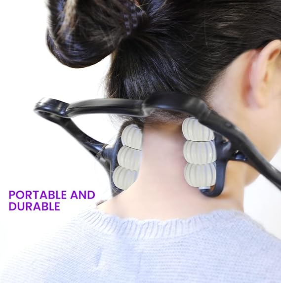 Premium Deep Tissue Neck Massager – Black