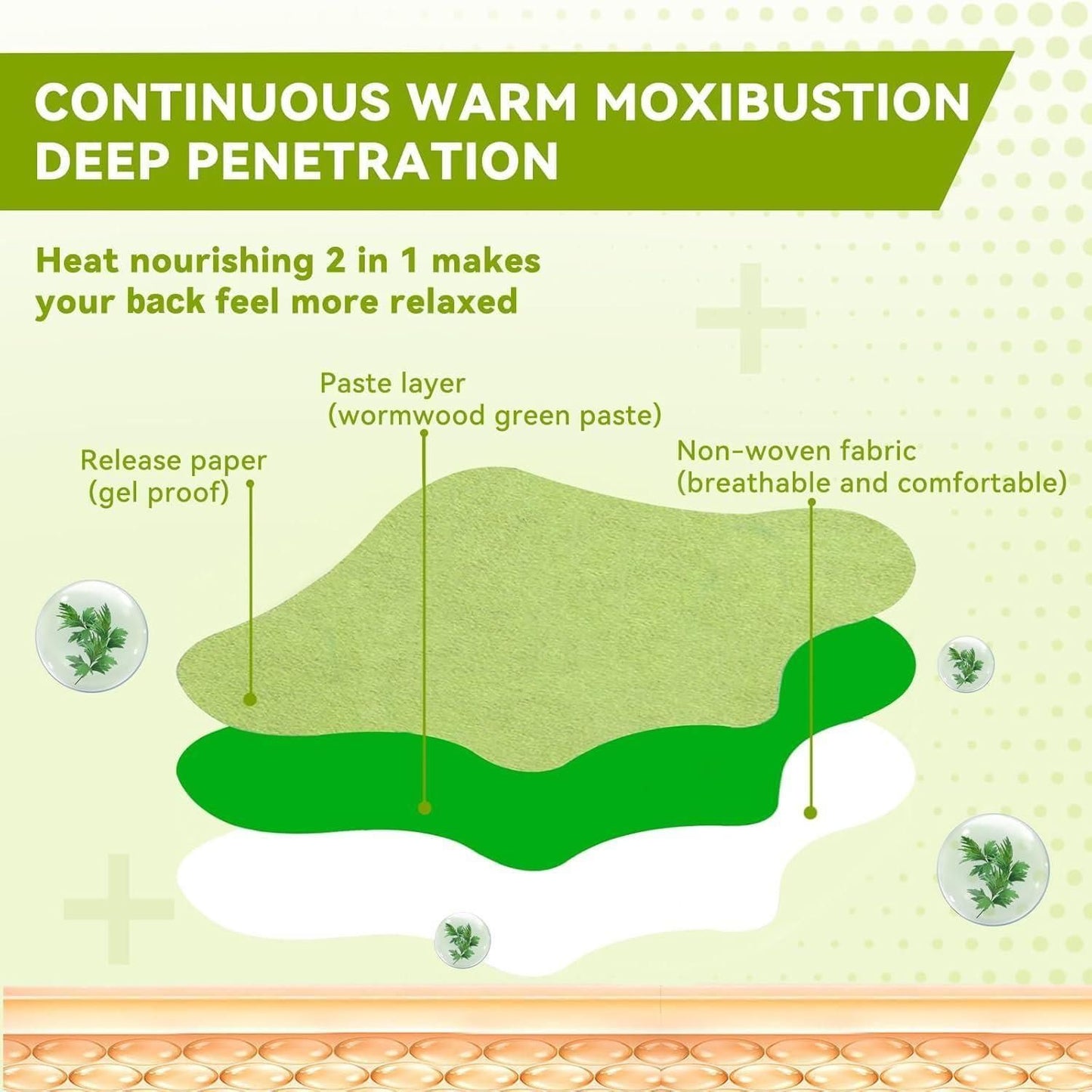 Natural Moxa Knee Relief Patches – Deep Heat Therapy for Lasting Comfort