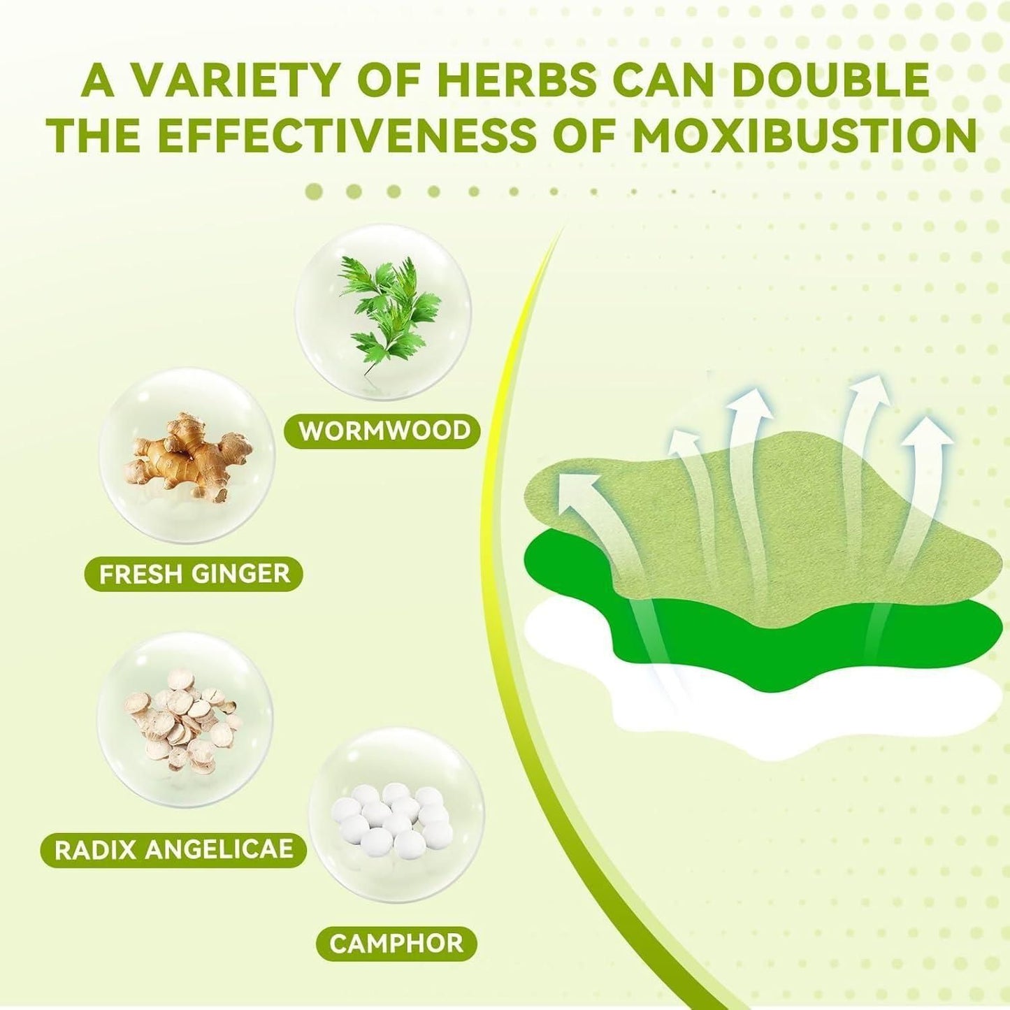 Natural Moxa Knee Relief Patches – Deep Heat Therapy for Lasting Comfort