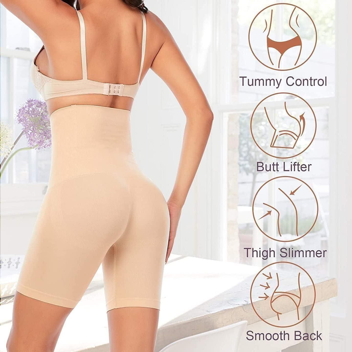 4-in-1 Shaper - Quick Slim Shape Wear Tummy, Back, Thighs, Hips - Efffective Seamless Tummy Tucker