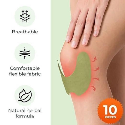 Natural Moxa Knee Relief Patches – Deep Heat Therapy for Lasting Comfort